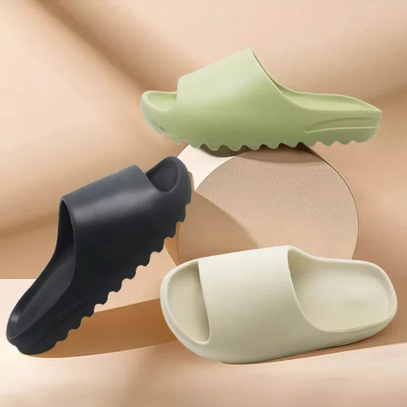 Women Men Slippers Fashion EVA Slides 2025 Summers Outdoor Beach Sandals Women Casual Shoes Man Flip-flops Men's Sandal