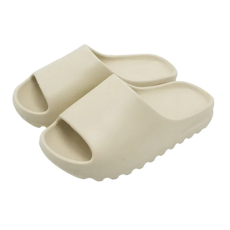 Brand High Quality Super Soft EVA Sole Summer Slippers for Men Bathroom Slippers Home Slides Couple Beach Sandals Male Slipper